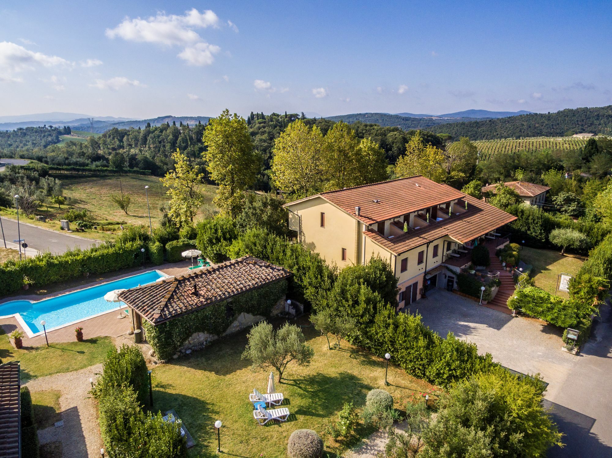 Le Volpaie Hotel San Gimignano Bagian luar foto